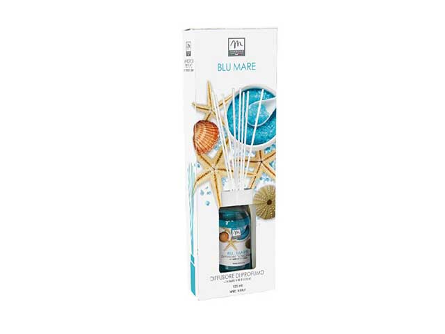 Linea bouquet diffusore con bacchette 125ml blu mare 28