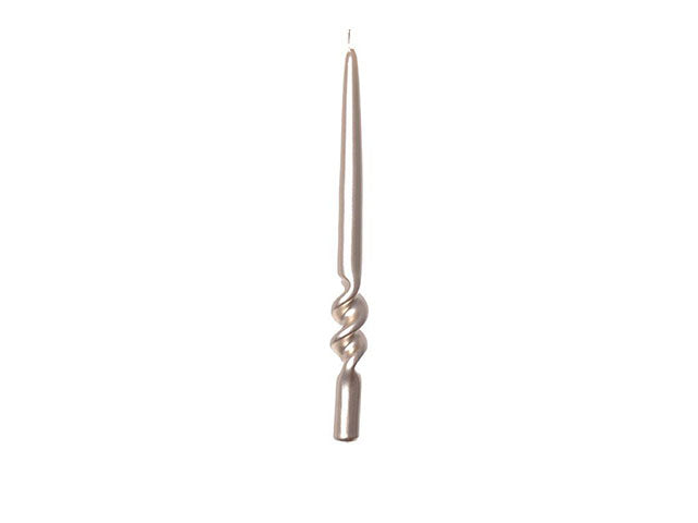 Candela spirale 29x2,2cm champ.