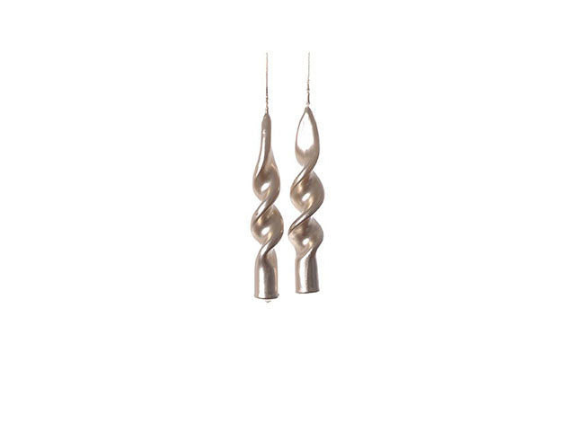 Candela fiamma 14cm 2 pezzi champ. 80706