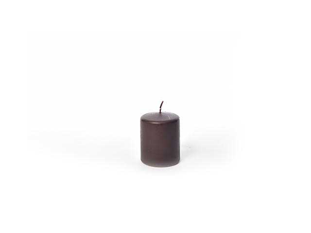 Candela pillar opaca 10x8 marrone 21225
