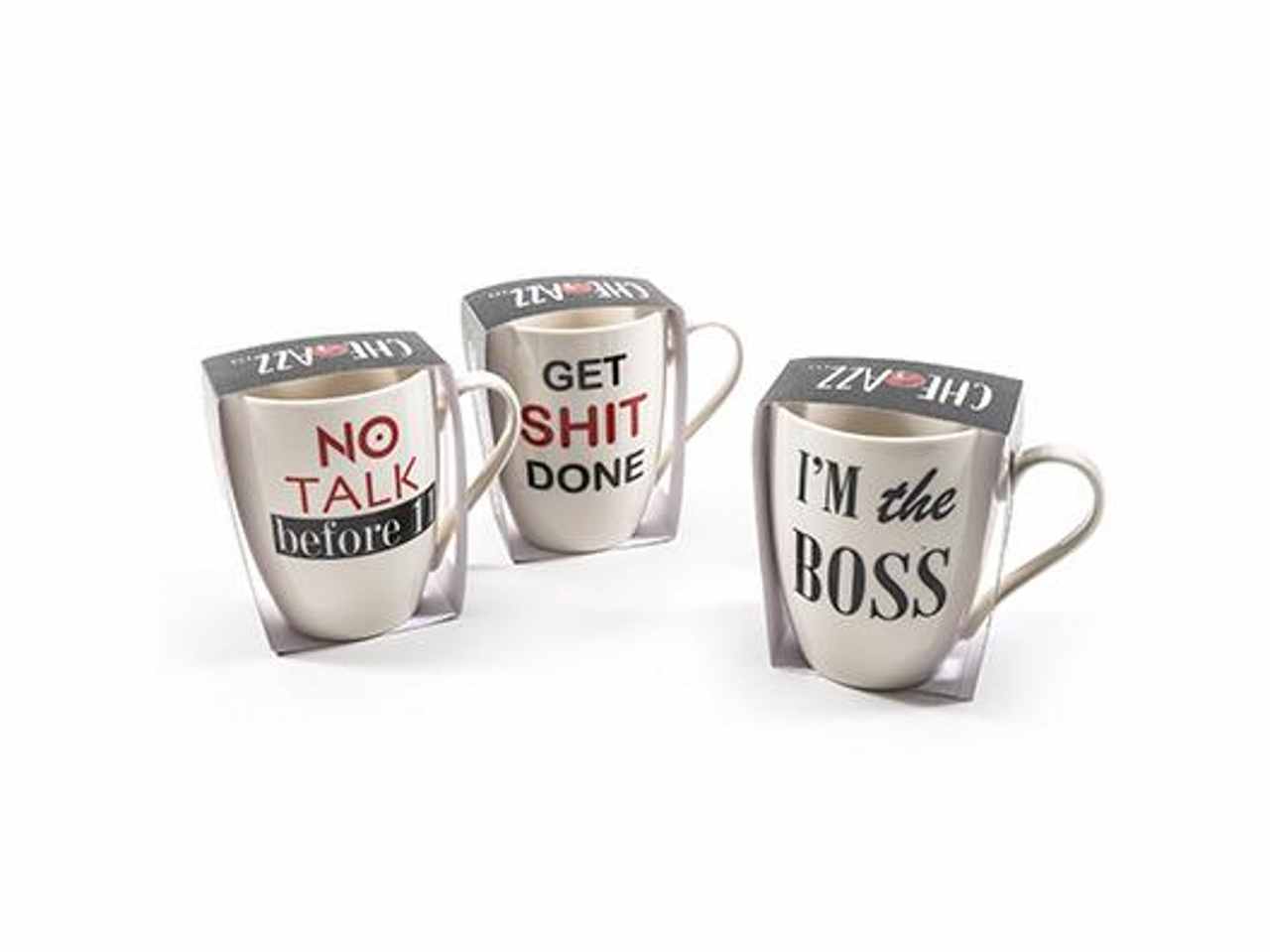 Mug in porc.cheeky h.10,5cm 06359