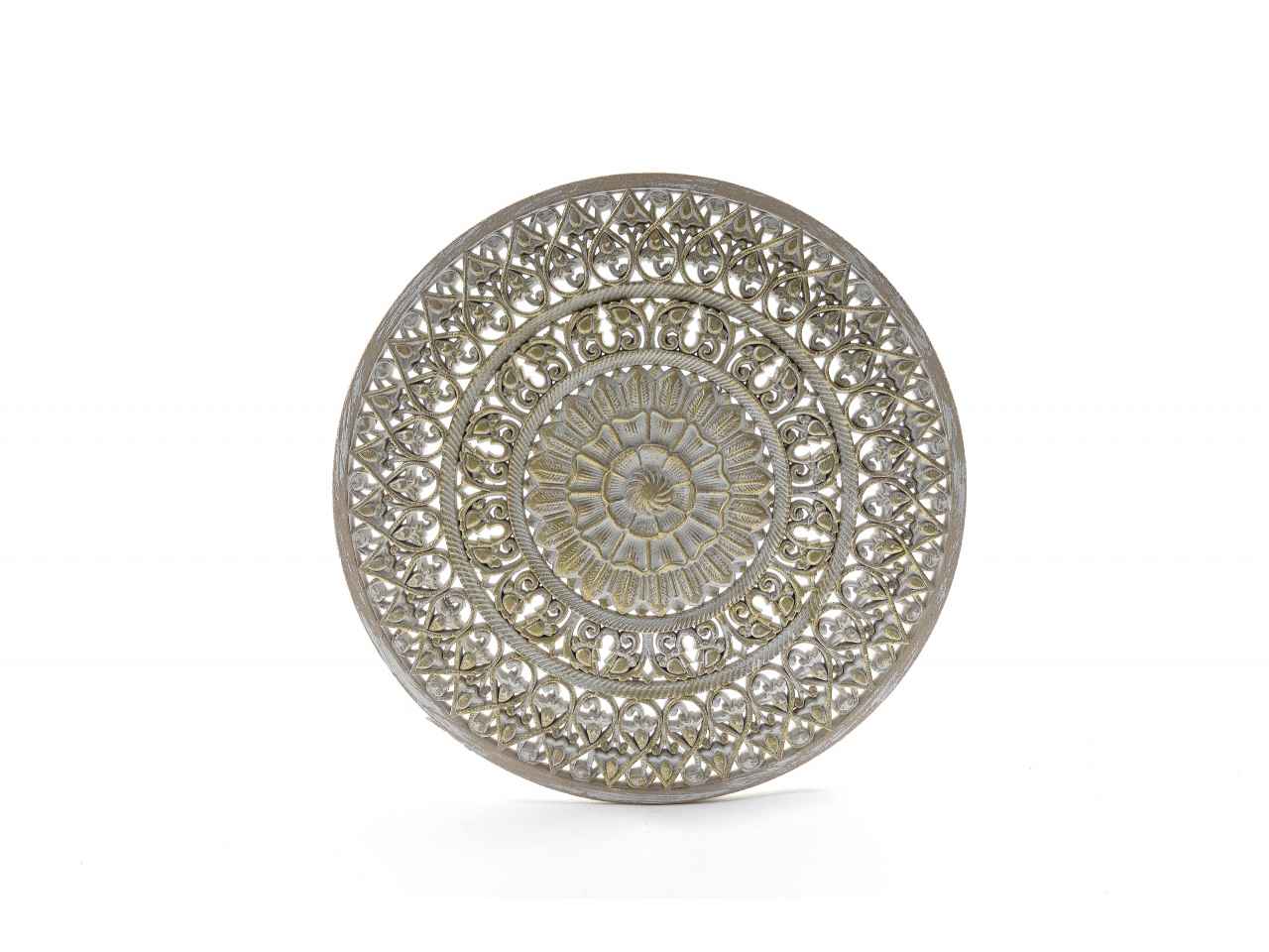 Decorazione boho chic da appendere misura d.38x2,3cm