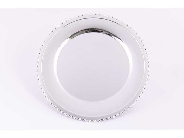 Sottopiatto d.mirror argento d.33cm 81827
