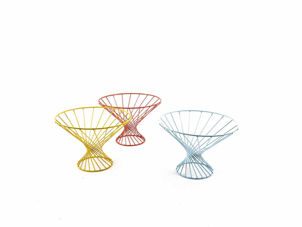 Cestino in metallo d29x20cm 16734
