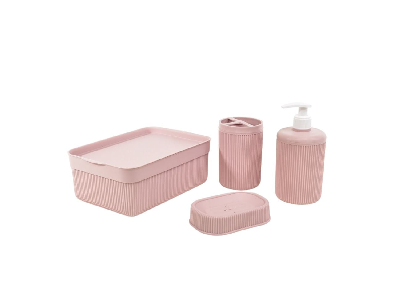 Set da bagno 5 pezzi 24x16.5xh9cm 27419