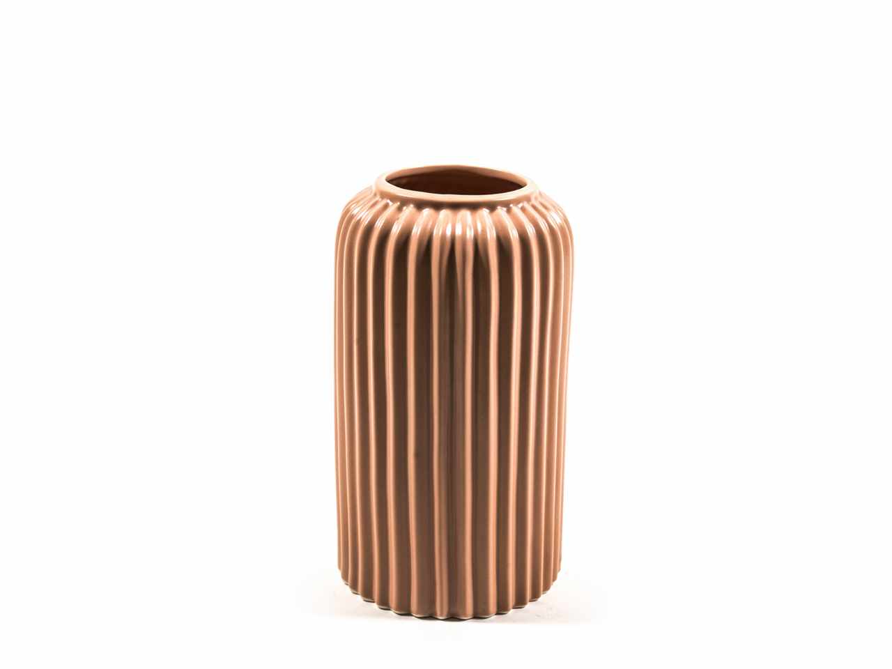 Vaso in porcellana d.11.8xh.20.5cm