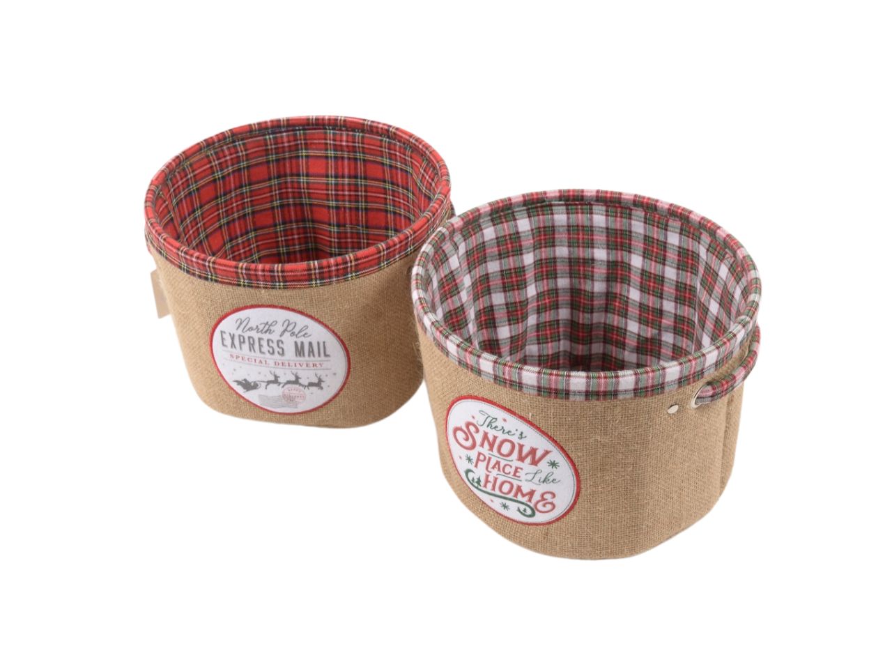 Cesta xmas 26xh.18cm 87659