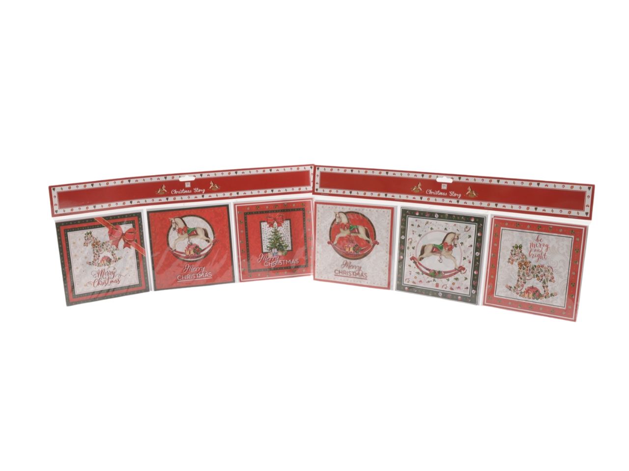 Biglietti con busta misura 13,5x13,5 - la confezione comprende 3 biglietti e 3 buste