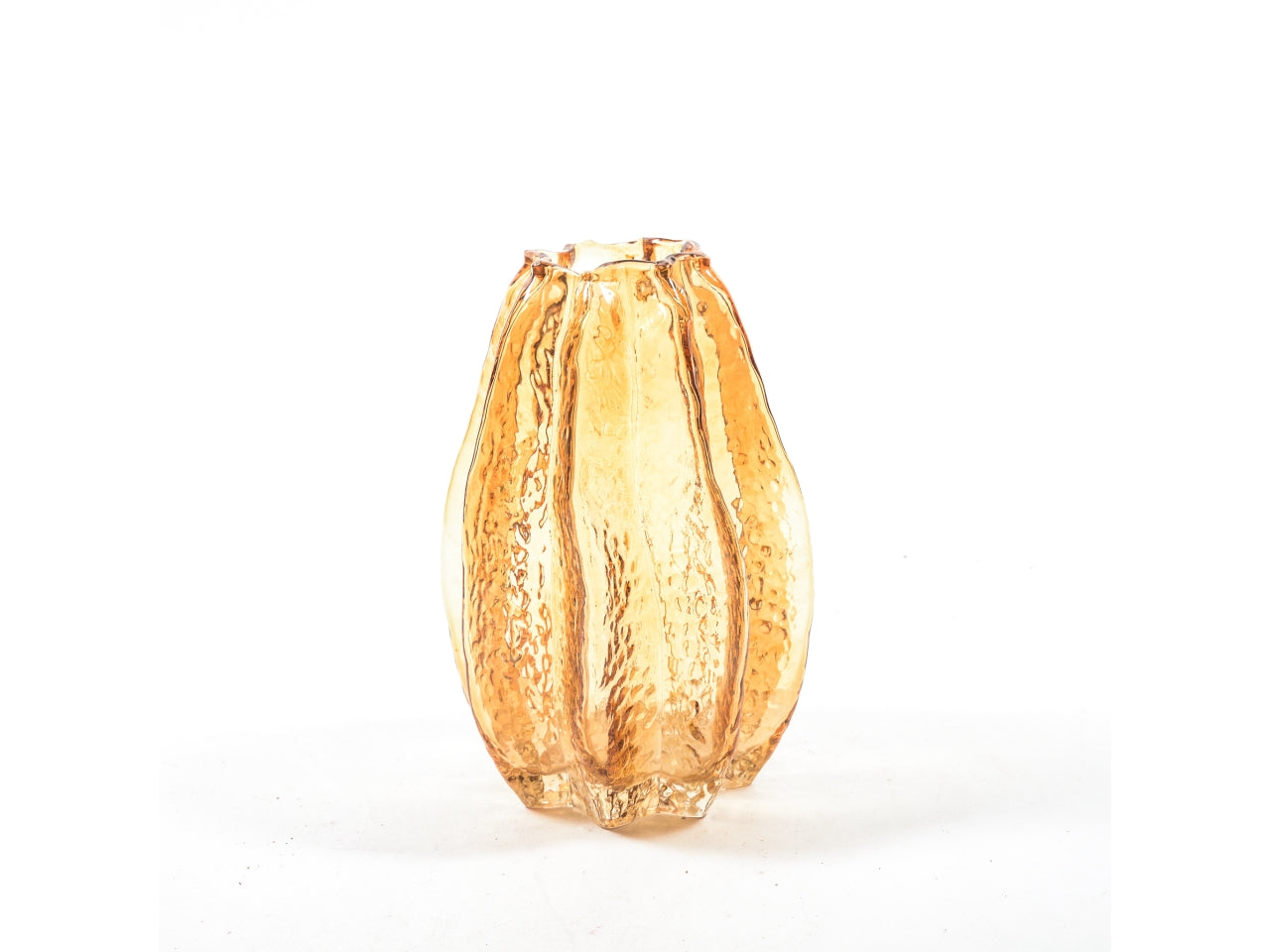 Vaso in vetro d.14xh.21cm