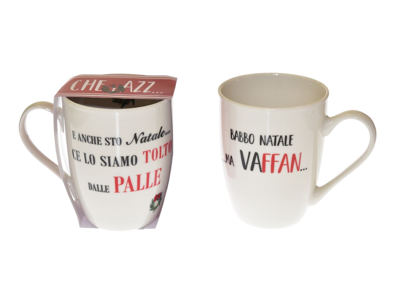 Mug in porcellana "che tazza vuoi" 12x8xh.10.5cm 330ml