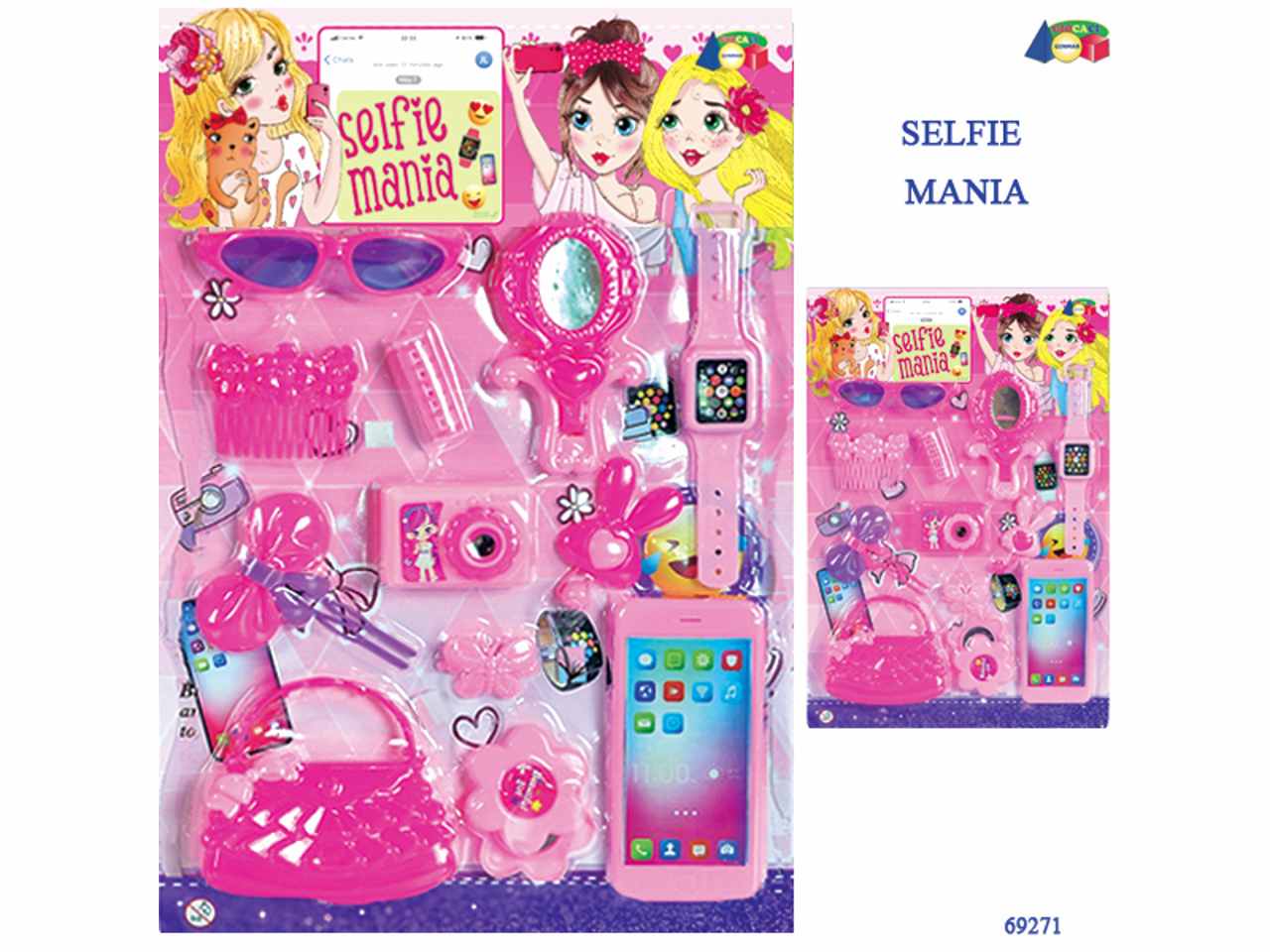 Set bellezza c/telefonino selfie 69271