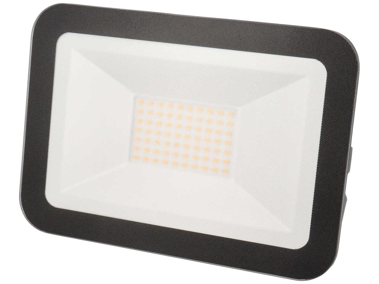 Faretto esterno led 50w bianco - nero