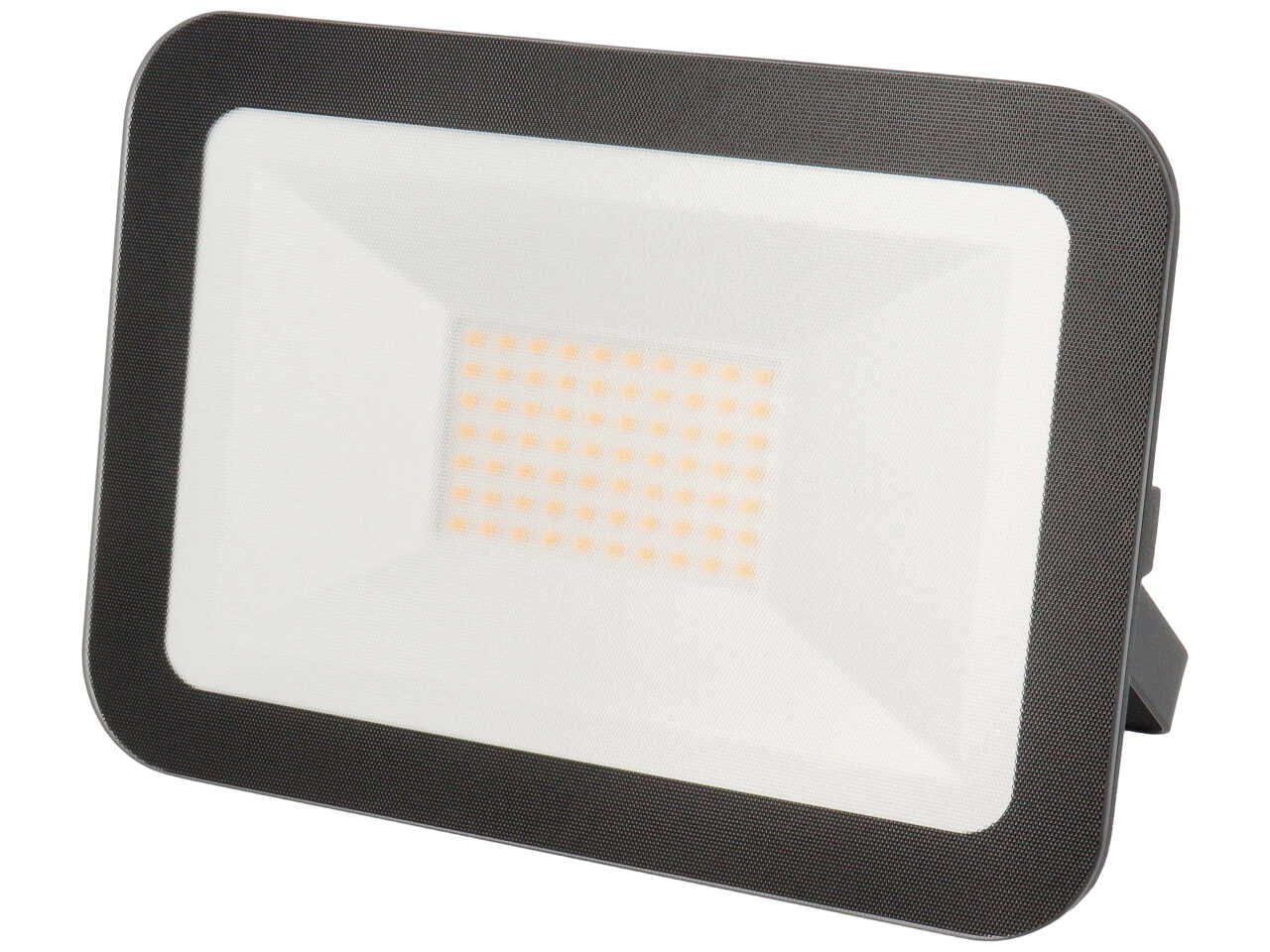 Faretto esterno led 50W nero bianco freddo - Fai srl
