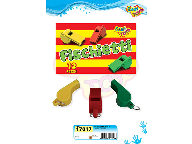 Fischietto 12 pezzi 17017