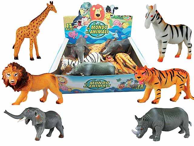Animali foresta 12 pezzi