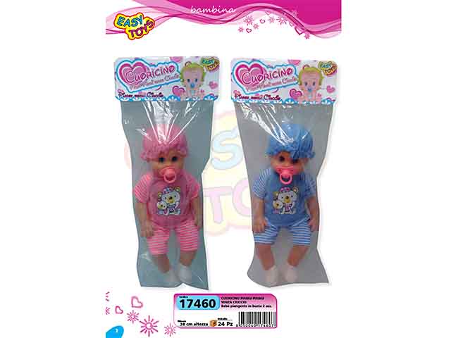 Bebe' cuoricino piangi piangi 17460