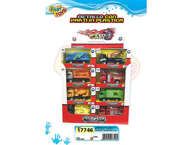 Auto mezzi retrocarica die-cast 17746
