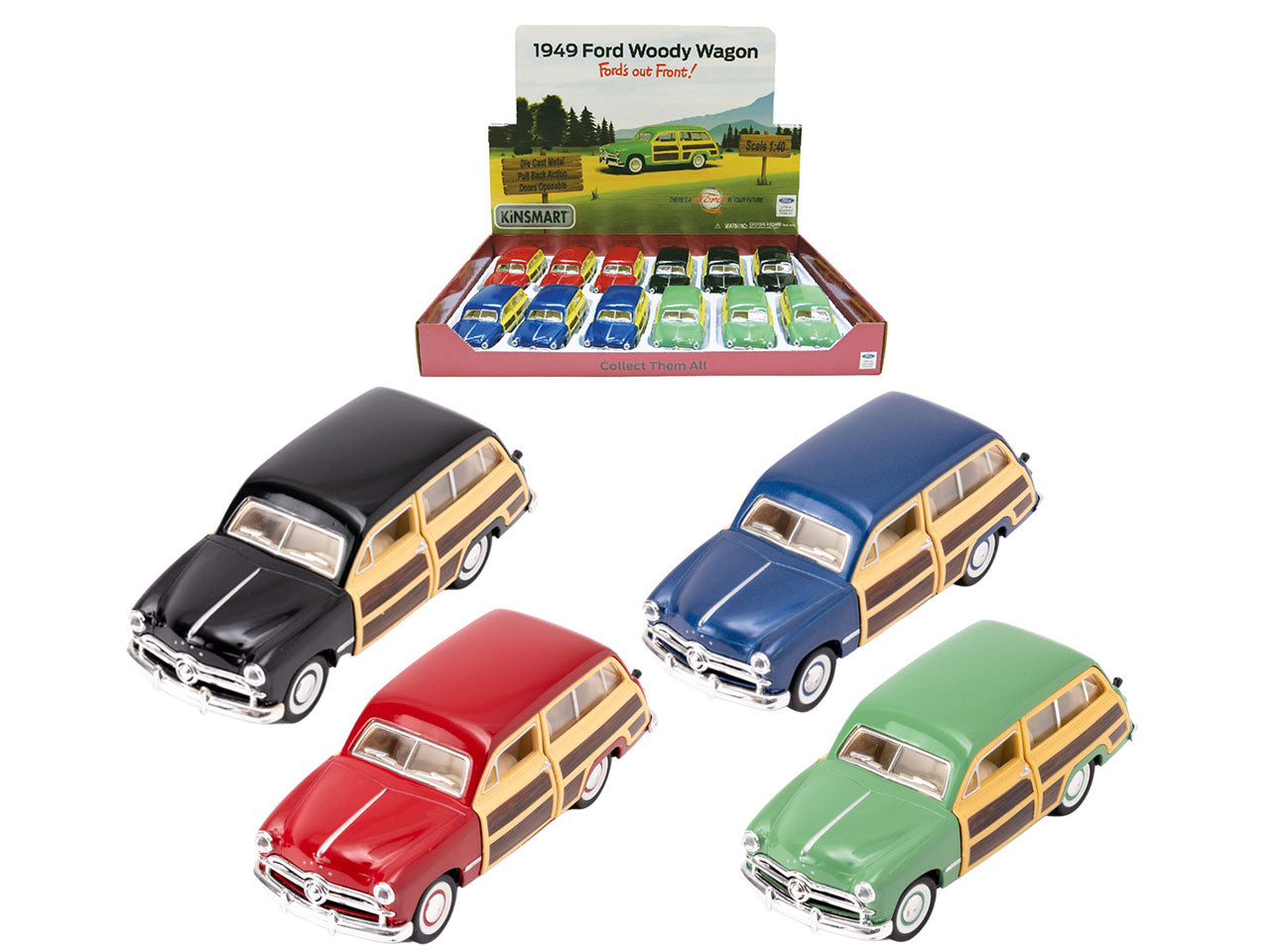 Ford woody wagon 1949 die cast 17893