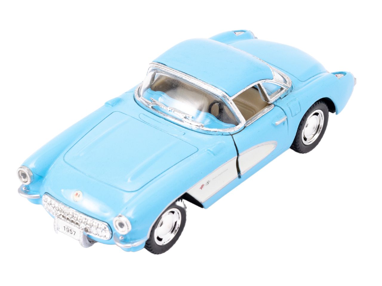 Corvette chevrolet 57 die cast 17903