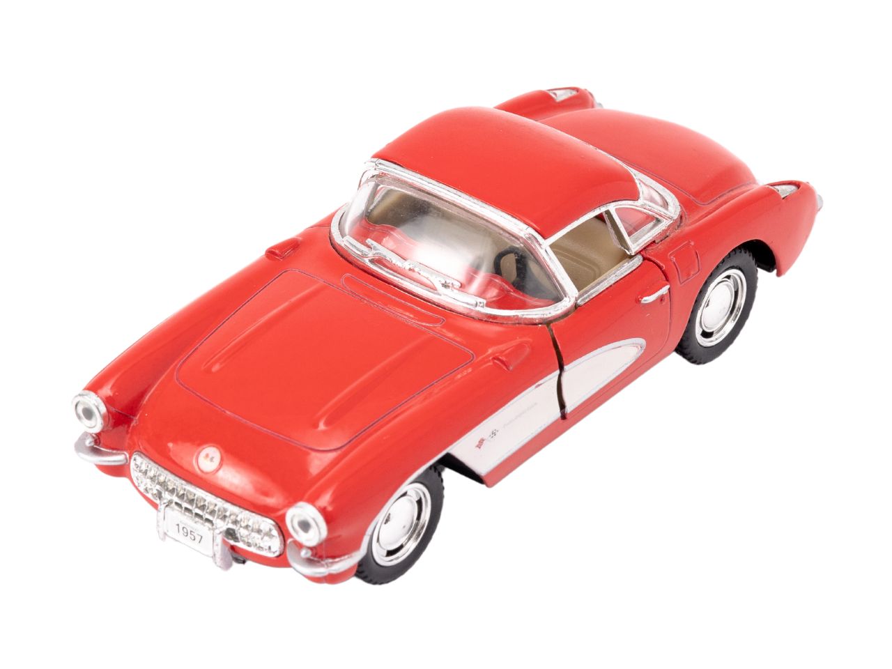 Corvette chevrolet 57 die cast 17903