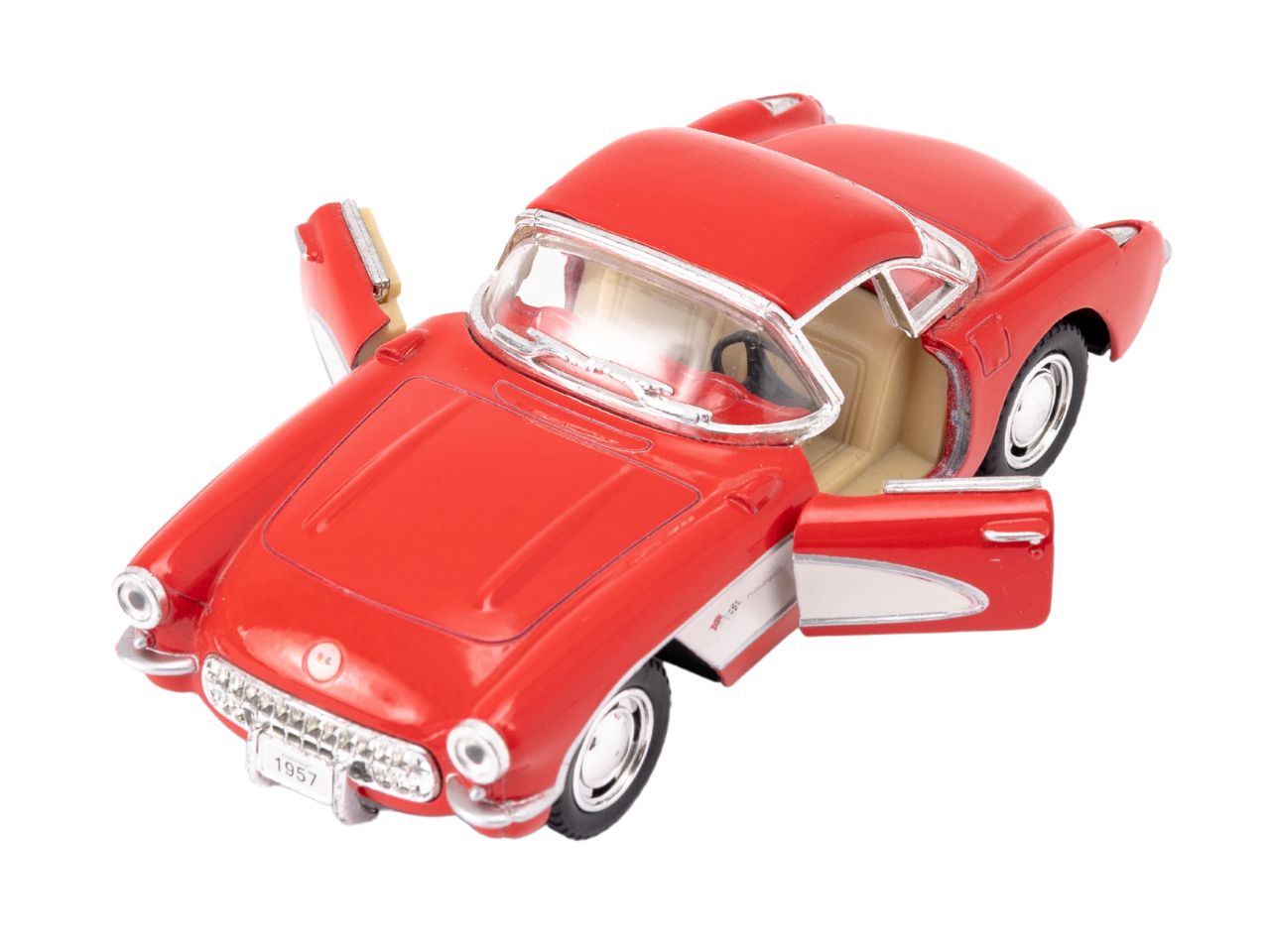 Corvette chevrolet 57 die cast 17903