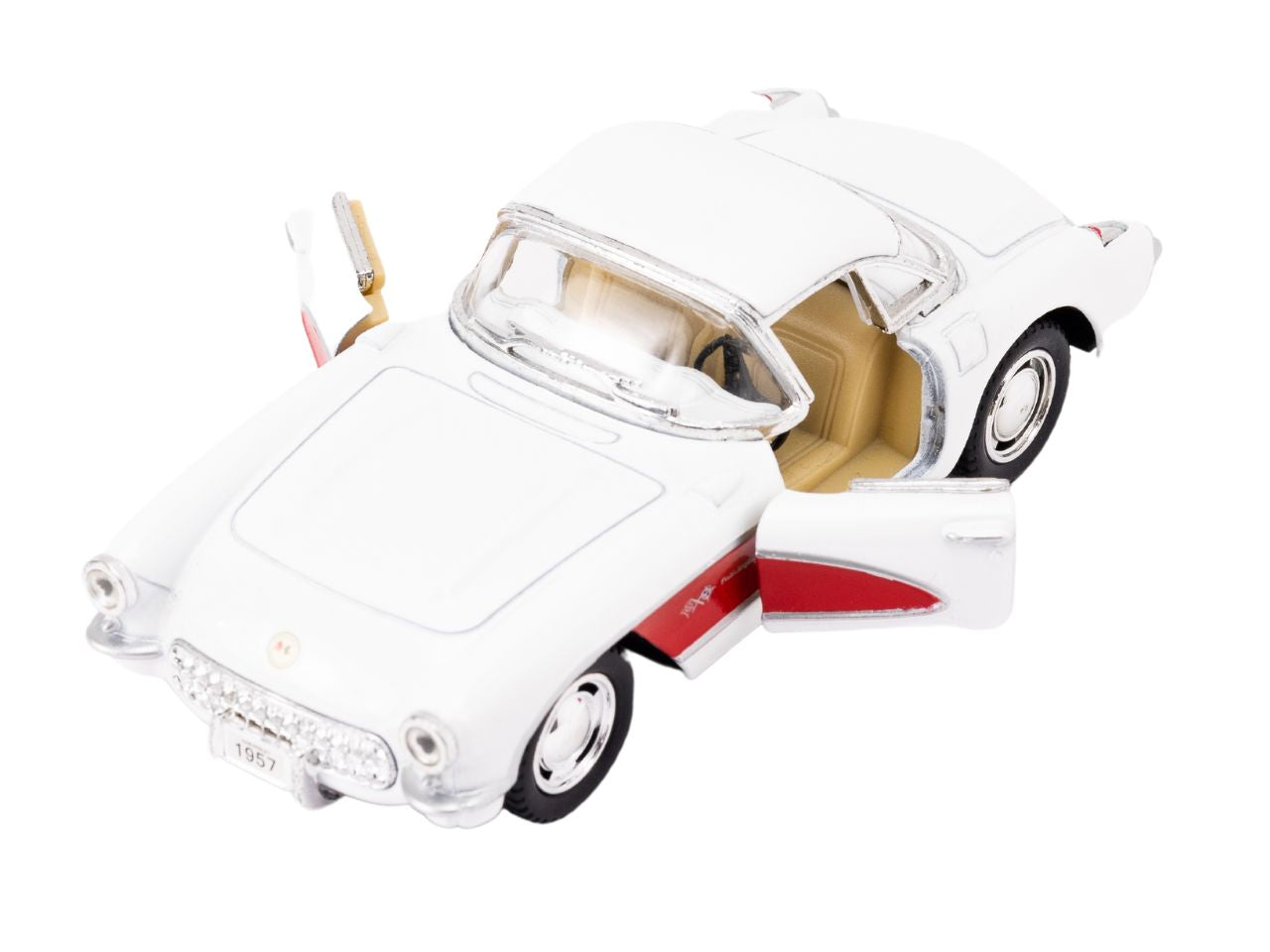 Corvette chevrolet 57 die cast 17903
