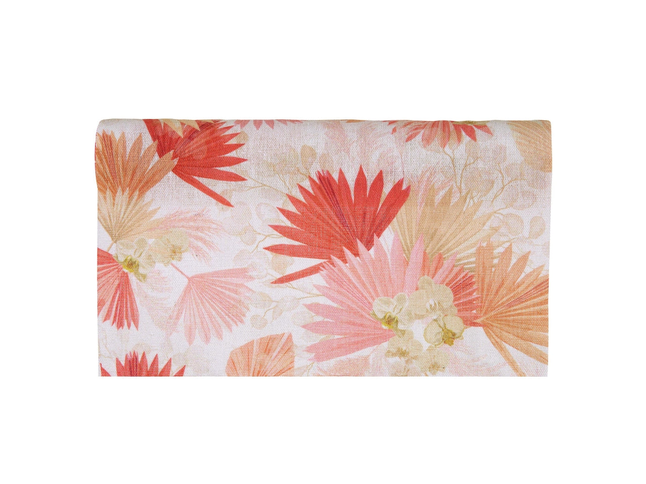 Runner fiori rosa misura cm28x3mt