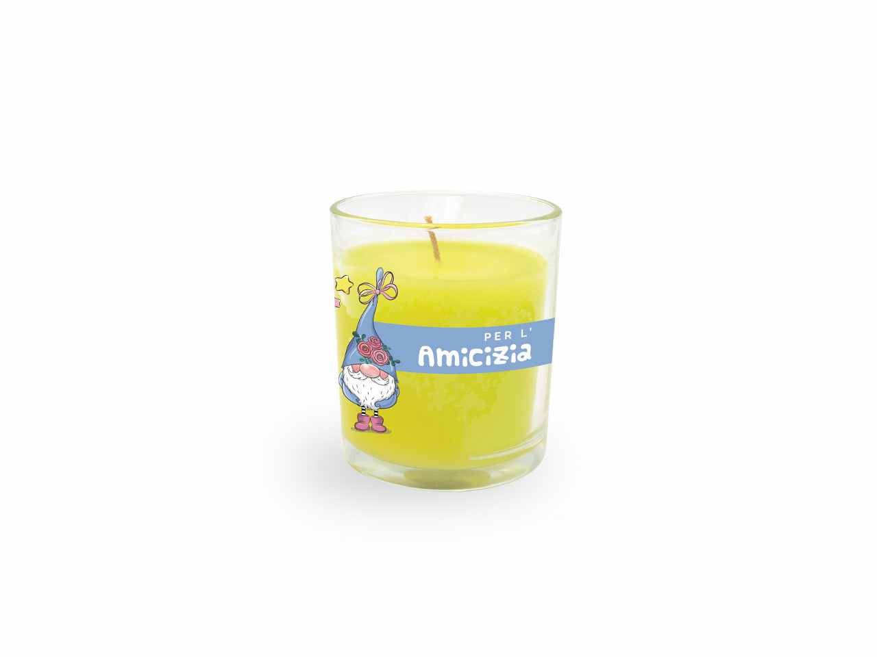 Candela gnomo amicizia