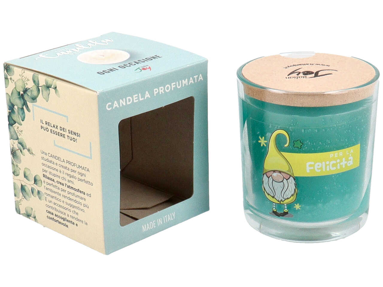 Candela gnomo felicita