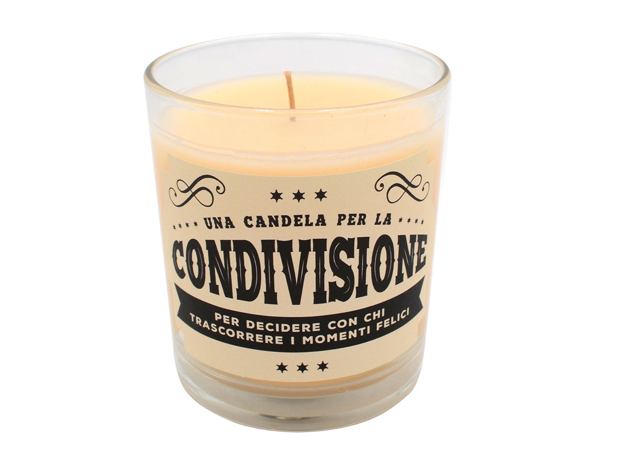 Una candela per la condivisione