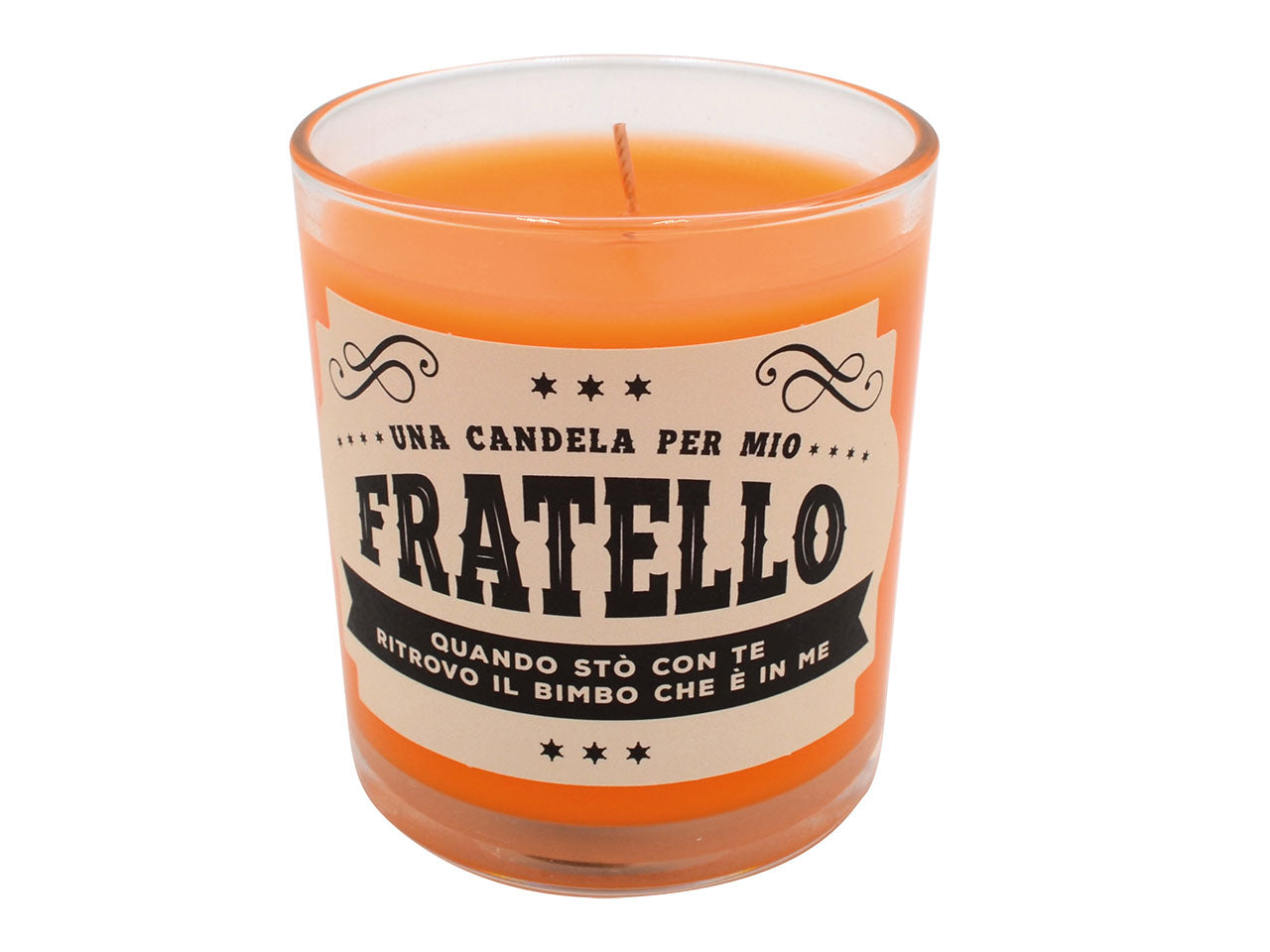 Una candela per il fratello
