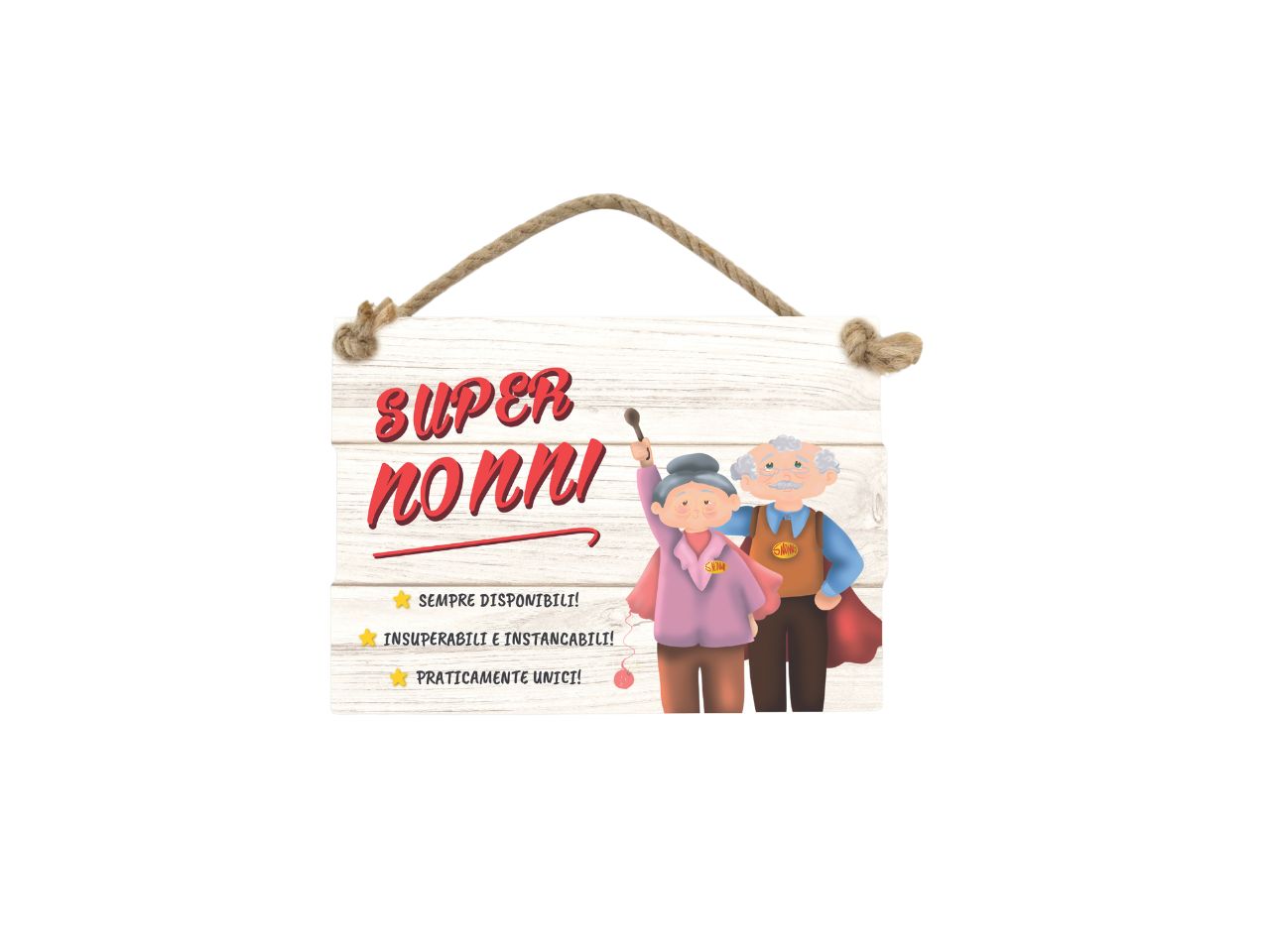 Targhetta super nonni