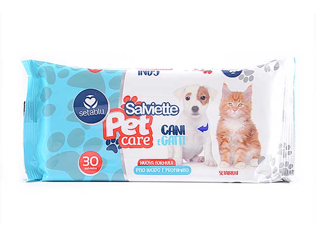 Salviettine pet 30 pezzi 57500
