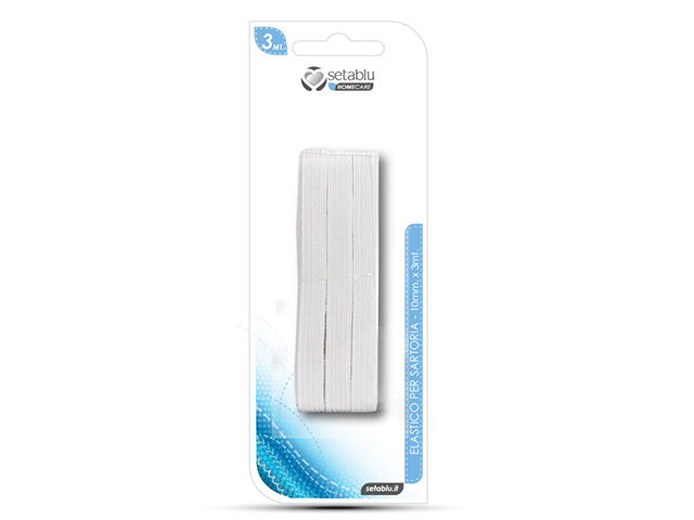 Elastico sartoria 10mmx3mt bianco 57929