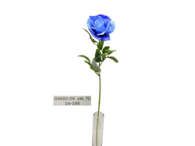 Rosa 70cm blu 114620