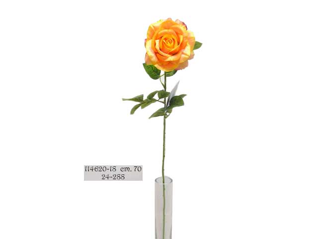 Rosa 70cm arancio 114620