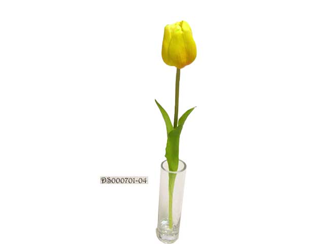 Tulipano giallo 47cm ds000701
