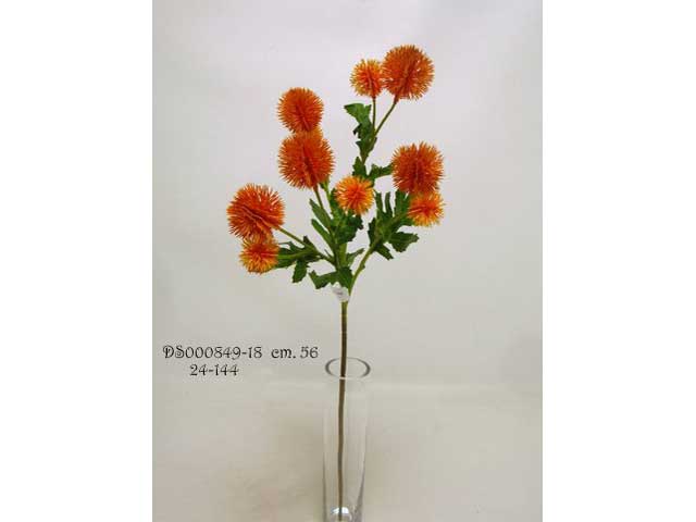 Pompom 56cm arancio ds000849