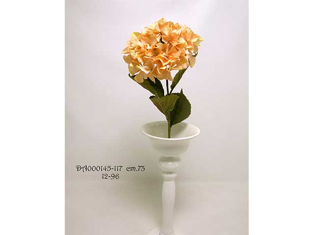 Ortensia spruzzata 73cm beige da000145