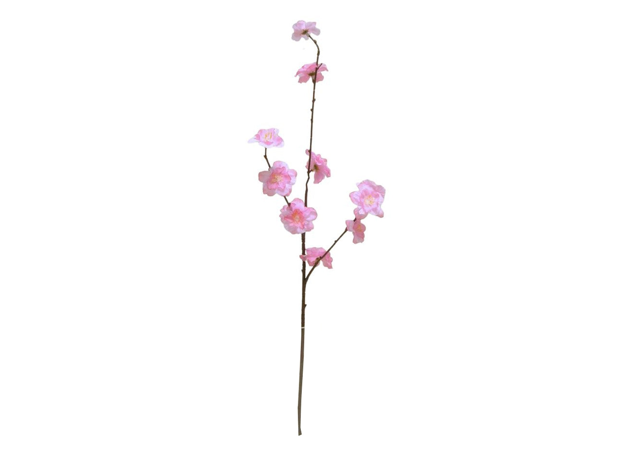 Fiore di pesco spruzzato x 3 misura 66cm colore rosa