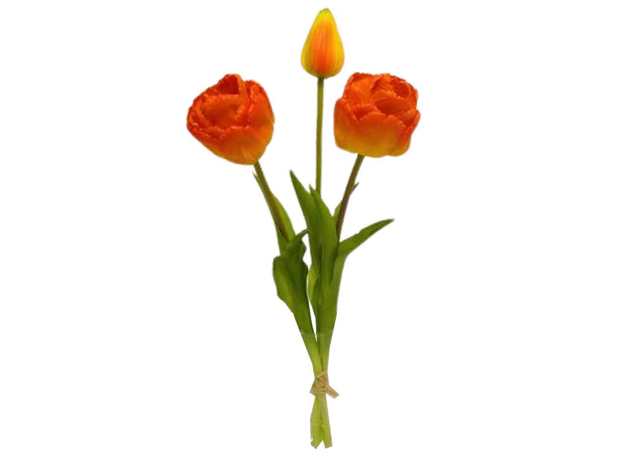 Mazzo tulipano x3 48cm arancio ds001930