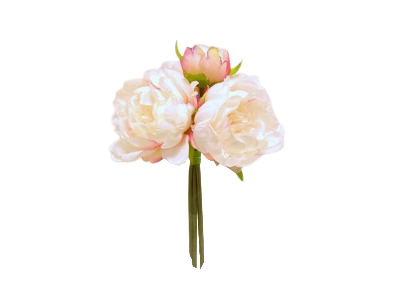 Mazzo di peonia colore rosa 28cm