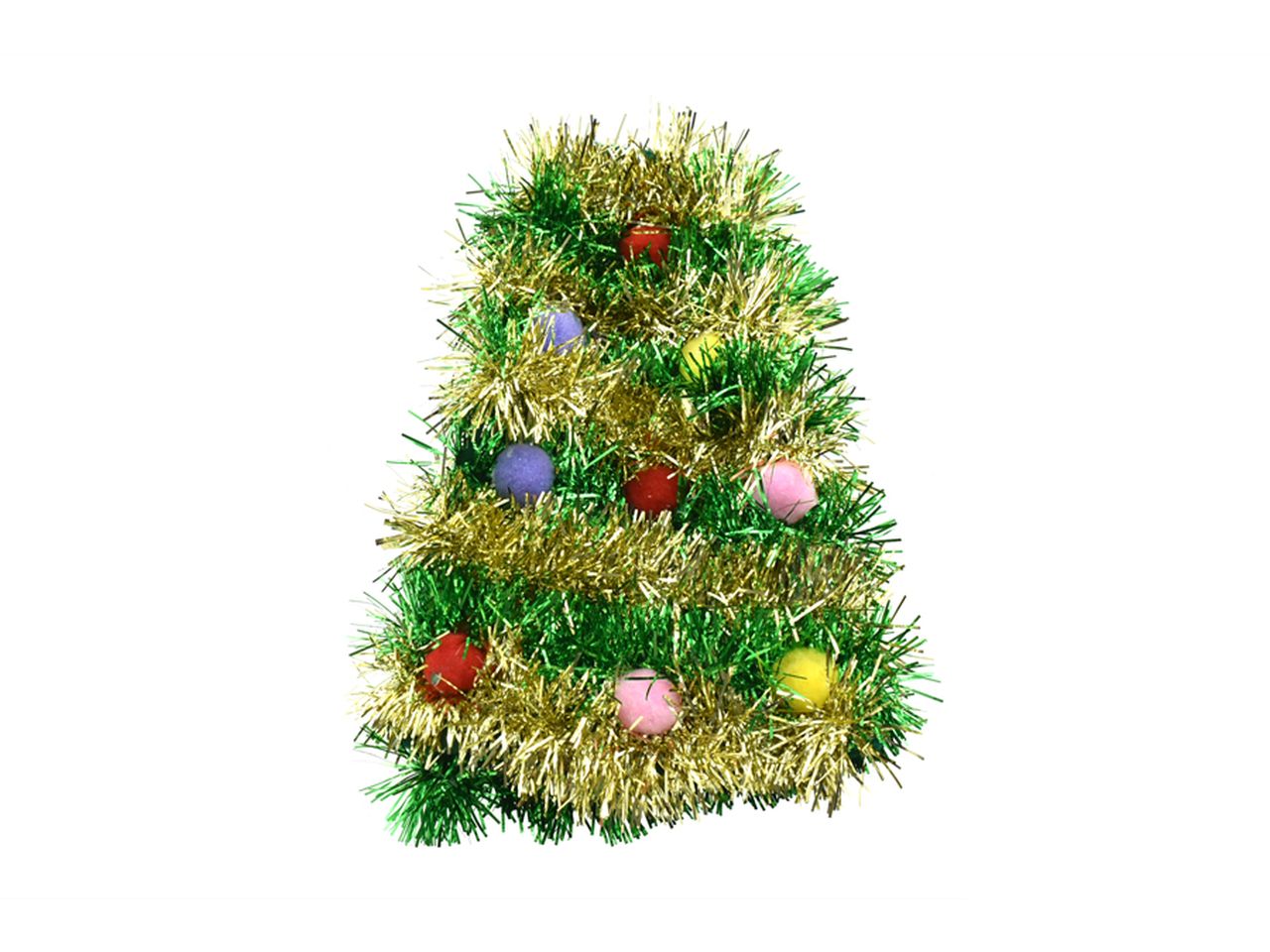 Copri bottigliaa forma di albero di natale colore verde