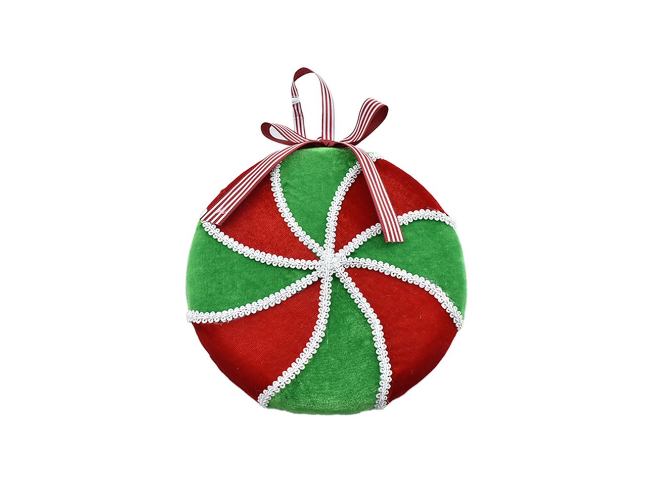 Appendino candy misura 20cm colore verde e rosso