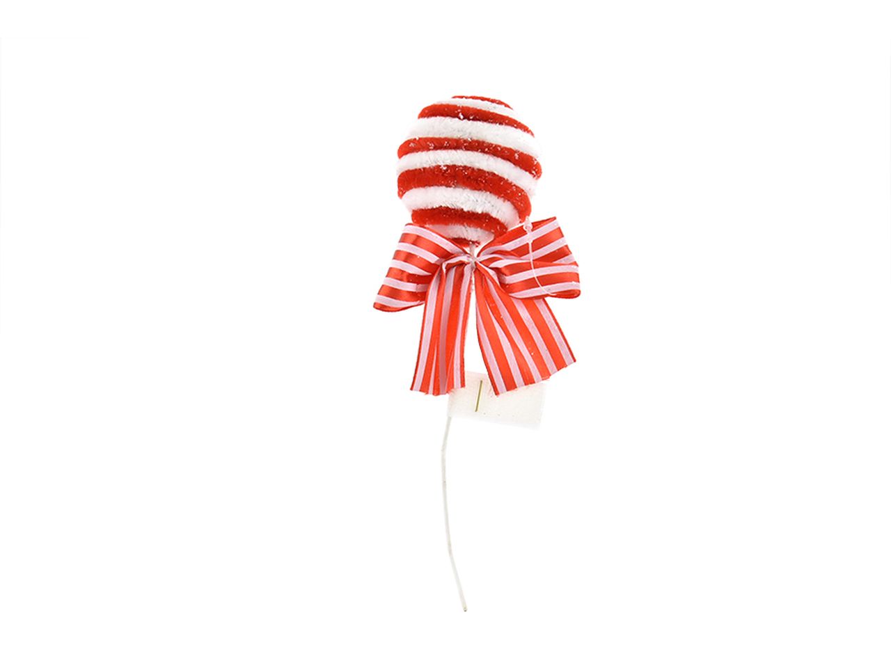 Pick sfera candy colore rosso misura 23cm