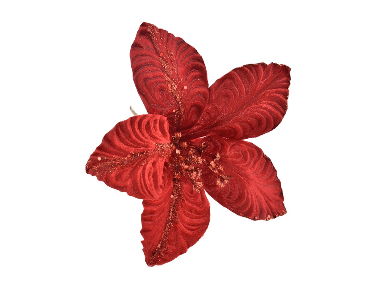 Fiore misura small colore rosso