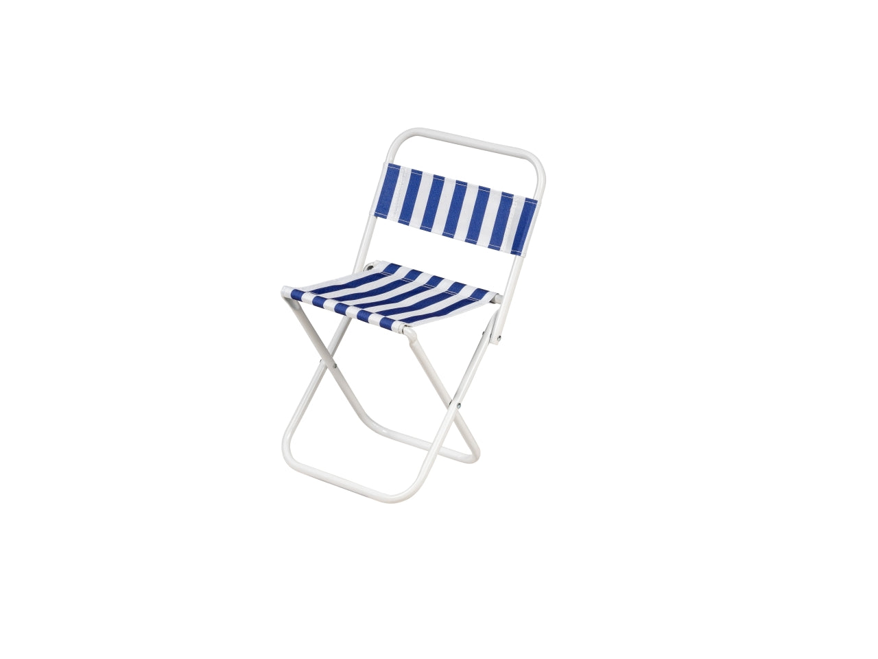 Sgabello pieghevole 27x22x45cm a strisce 4 colori assortiti
