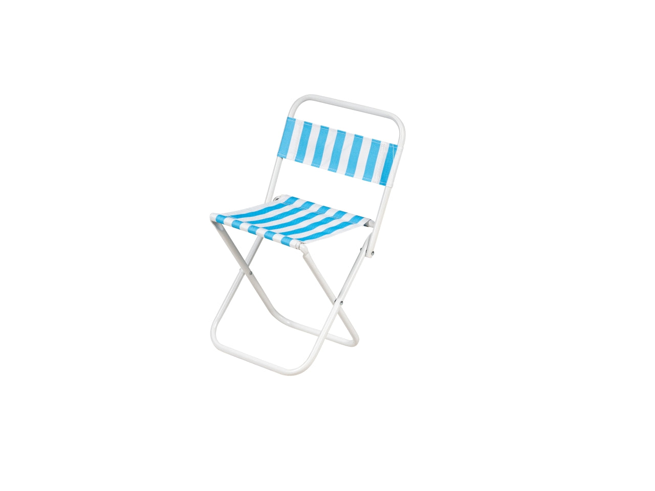 Sgabello pieghevole 27x22x45cm a strisce 4 colori assortiti