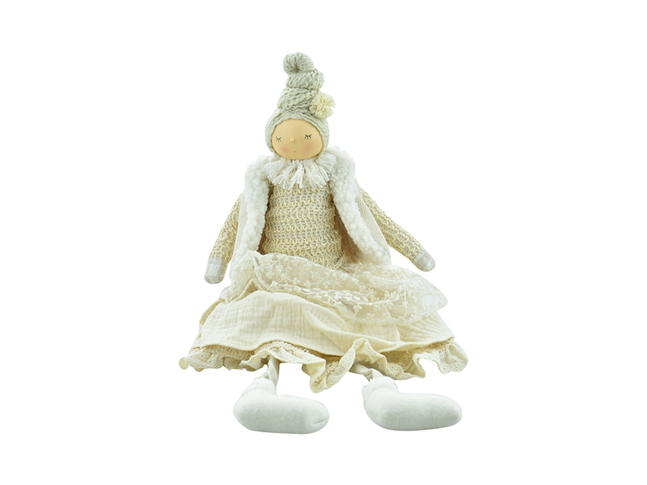Appendino bambina 19x13x46cm - panna
