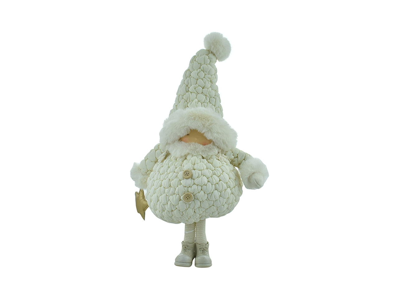 Bambina paffuta 29x19x46cm - panna
